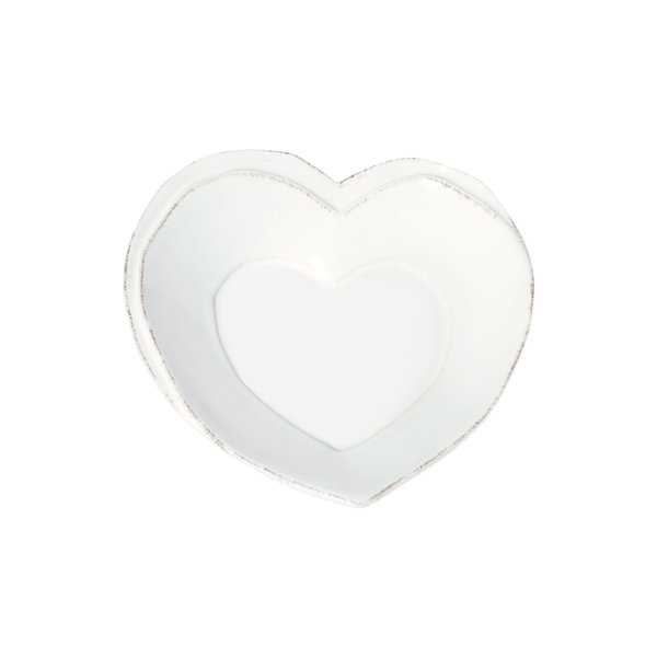 VIETRI Lastra Heart Appetizer Plate & Reviews Wayfair